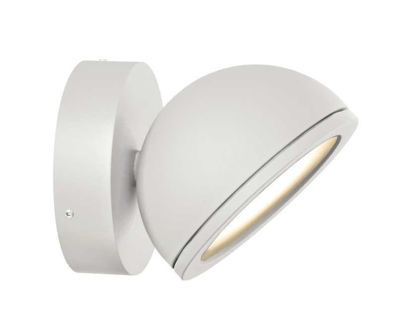 Wall Lamp, 9W LED, IP54, White - Click Image to Close